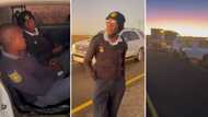 Viral video shows cops at road accident scene after allegedly drinking and driving, Mzansi up in arms