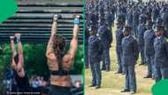 SAPS members flex at SWAT Challenge, South Africans question where the big-bellied ones are hiding