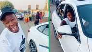 Limpopo man with secondhand BMW celebrates being the first car owner in his family