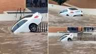 Video shows Mercedes-Benz swept away by Centurion floods: "Speed boat"