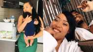 Simphiwe Ngema shows a sneak peek of her adorable little baby Tinyani
