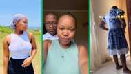 Young Mzansi makoti shows off her husband's playful side in hilarious TikTok video, wins SA love