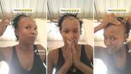 Woman painfully removes wig glued on her head, video showing bald patches on scalp goes viral