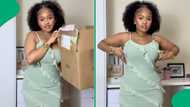 "The denim dress, yoh": SA raves about woman's Shein Black Friday fashion finds in try-on video