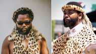 Sjava introduces his 3 ‘wives’ to the world, peeps ask about Lady Zamar
