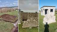 SA man builds one-room house, proudly shows off finished home in viral TikTok video