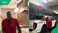 Chef Makamo's emotional prayer before long road trip has Mzansi praying with him