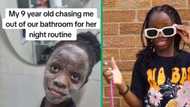 9-year-old doing skincare routine in TikTok video argues with dad over bathroom usage