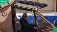 Cyril Ramaphosa's Denel Aerospace visit has South Africans joking about his helicopter moment