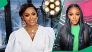 Thembi Seete stuns in swimsuit during outing with son Dakalo, SA reacts: "You are a living unicorn"