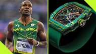 Simbine rocks wristwatch valued over $200,000 during 100m races at Paris 2024