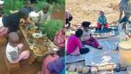 Pic of kids playing house with hilarious caption goes viral, SA nostalgic: 'Day made'