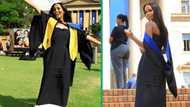 Woman celebrates graduating from Wits in a TikTok video