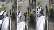 Video of armed robbery for cellphone involving a mother and child raises the blood pressure of Mzansi citizens