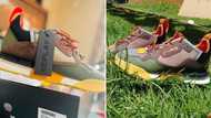 South African man flaunts R3 700 Replay sneakers bae bought him for Valentine's Day on Twitter