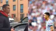 Football fans stunned in Manchester after spotting Cristiano Ronaldo strolling on the streets as photo emerges