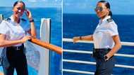 Hard-working marine engineer embraces new month, posts pics overlooking the sea