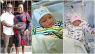 Double blessings: Couple welcome set of twins after 21 long years