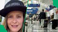 Afrikaner in USA for 10 years warmly welcomes 1st group of white SA refugees in video, SA drags her