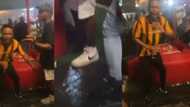 Man embarrassed at groove for wearing fake Air Force shoes, Mzansi defends him: "Childish behaviour"