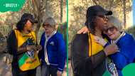 Helen Zille’s street chat with ANC volunteer leaves Mzansi talking after unexpected election moment