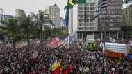 Brazilians march in 'defense of democracy'