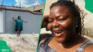 “In 1 month”: Mpumalanga single mum Makhi Thee Swappa Queen shows off her latest building success
