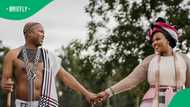 Anele Mdoda's traditional wedding goes viral as her husband, Buzza James, reflects on their union