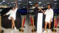 "Halala sisi": From unemployment to buying a new car, it all happened in just 1 year lucky Mzansi lady
