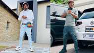 Kabza De Small busts cool Amapiano dance moves in video, Sizwe Dhlomo impressed