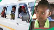 Video captures unsafe taxi with passengers, Mzansi stunned: "Where is the main door?"