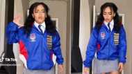 Amapiano warrior from Cape Town kills 'Kilimanjaro' dance and gets 2,2M TikTok views, SA amazed by her academic badges