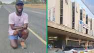 Man running from Cape Town to Europe seen in TikTok video, reaches Zimbabwe after 2 months