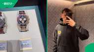 SA gent flexes luxury London shopping spree, eyes R8 million Rolex at Harrods
