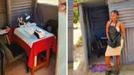 Woman starts hair and nail beauty salon business in her shack, Mzansi inspired by entrepreneur
