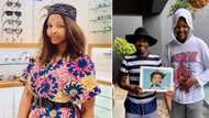 Simphiwe Dana shows off talented teenage sons’ incredible artwork
