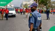 South African Police Service raid house in dramatic viral video