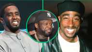 50 cent hits out at Diddy again, alleging that he has a hand in 2Pac's death: "he got 2Pac killed"
