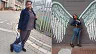 "What a transformation": Cleaner stuns with pictures of herself over the weekend, Mzansi makes her famous