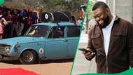 "Salute bro": Man arrives at matric dance with an old classic car, internet impressed