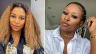 DJ Zinhle opens 1st flagship shop for her hair range, SA sings the 'Umlilo' hitmaker praise for employment creation