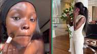 From classy to casual: African woman's drastic transformation leaves netizens baffled on TikTok