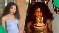 "That prayer saved you": SA jokes after woman's wig catches fire on 21st birthday