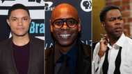 Trevor Noah shows love and praises fellow comedians Chris Rock and Dave Chapelle
