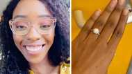 Sparks fly as Johannesburg woman shares stunning engagement ring on TikTok