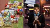 Man shows off his stokvel groceries, Mzansi discusses the benefits: "January... You will be cruising nicely"