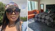 Free State woman shares photos of her new place, Mzansi impressed with chic decor