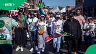 March and March members chase MK Party members away from protest