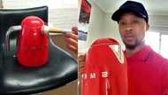 “Kettle abuse”: Mzansi can’t deal with Mr Smeg putting make up on his kettle