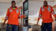 TikTok video of man dancing to Major Keys' 'Forever Yena' at workplace goes viral, gent puts on lit amapiano moves